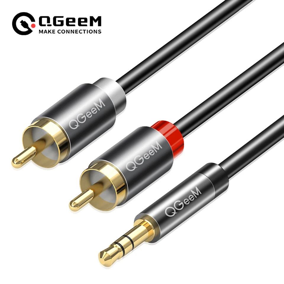 QGeeM RCA Cable 2RCA to 3.5 Au - Home Improvement Dvd review and price