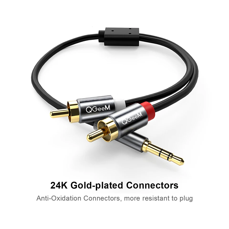 QGeeM RCA Cable 2RCA to 3.5 Au - Home Improvement Dvd review and price
