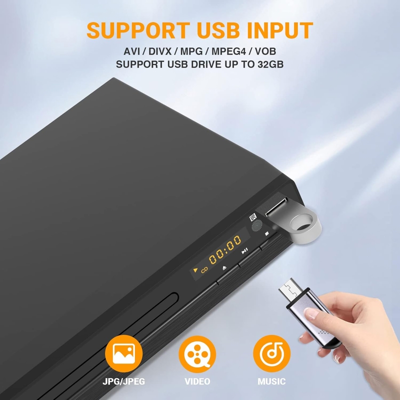 DVD Player 1080P HD Discs Play - Home Improvement Dvd review and price