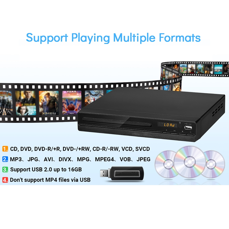 DVD Player 1080P HD Discs Play - Home Improvement Dvd review and price