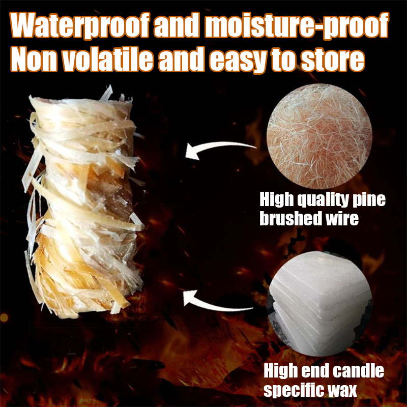 30/60/100/120PCS Natural Fire  - Wood Filler Stick review and price