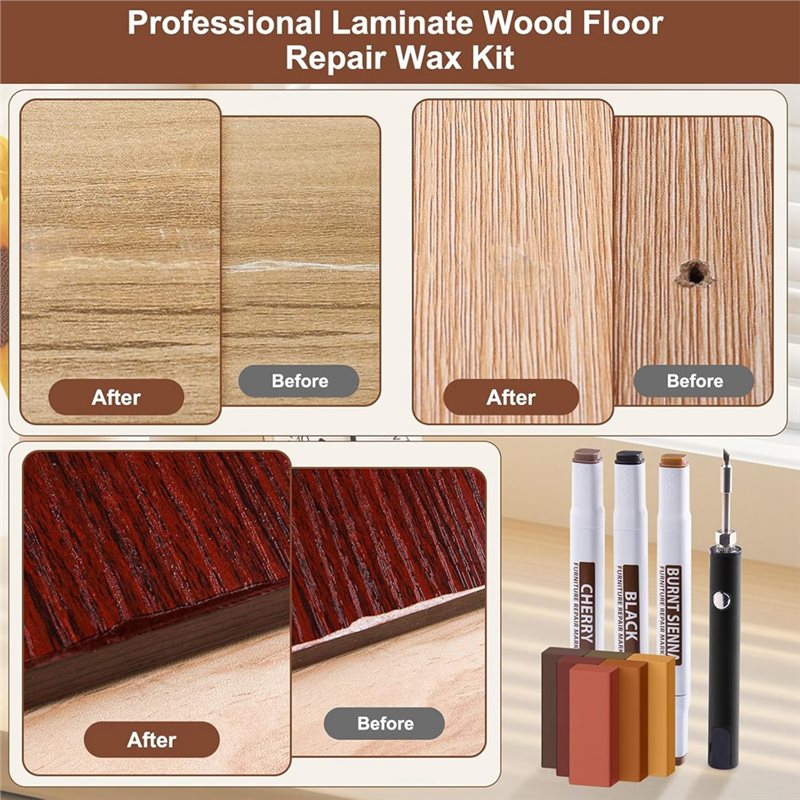 ABBO-Vinyl Floor Repair Kit Wi - Wood Filler Stick review and price