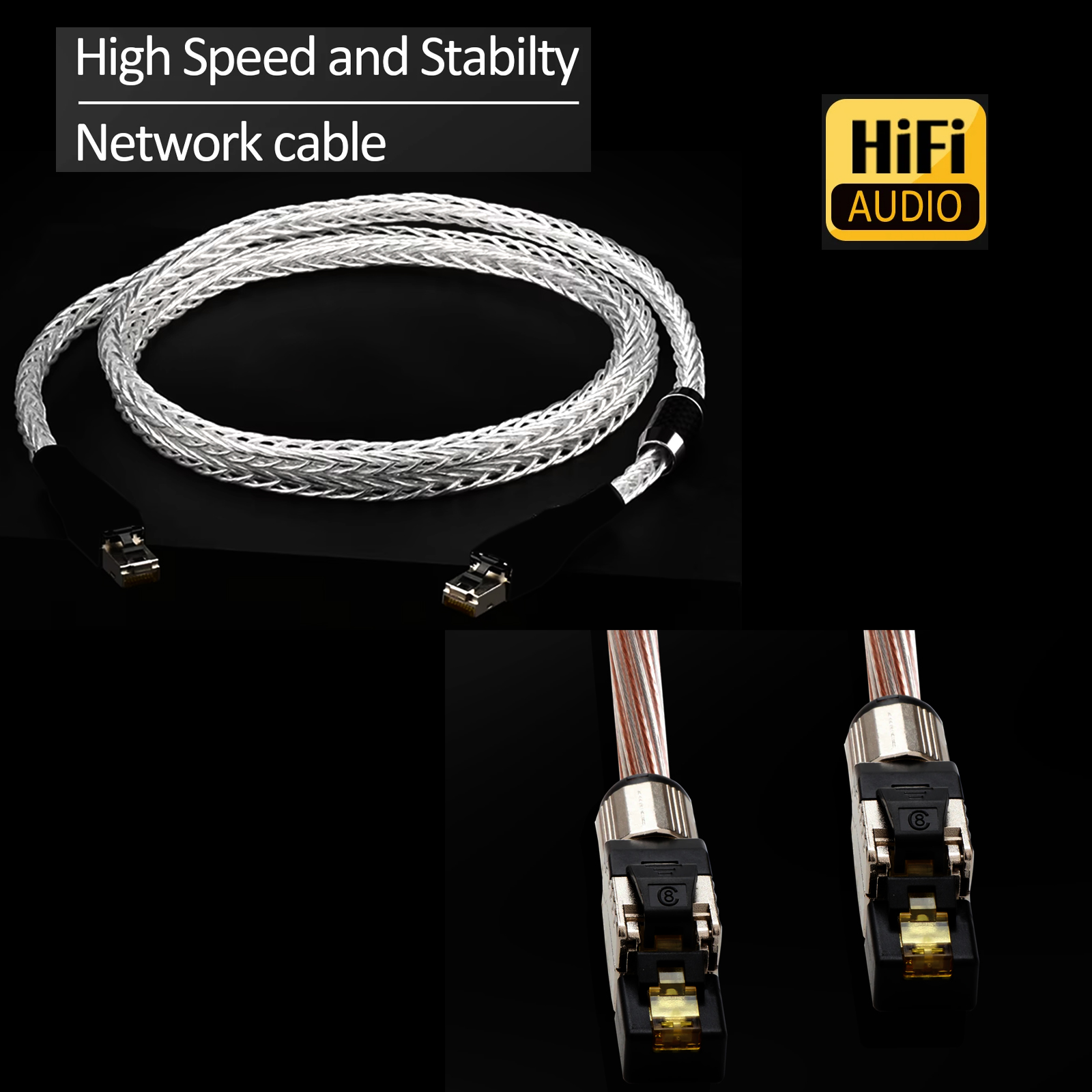 Cat8 Ethernet Cable OCC Silver - Home Improvement Dvd review and price