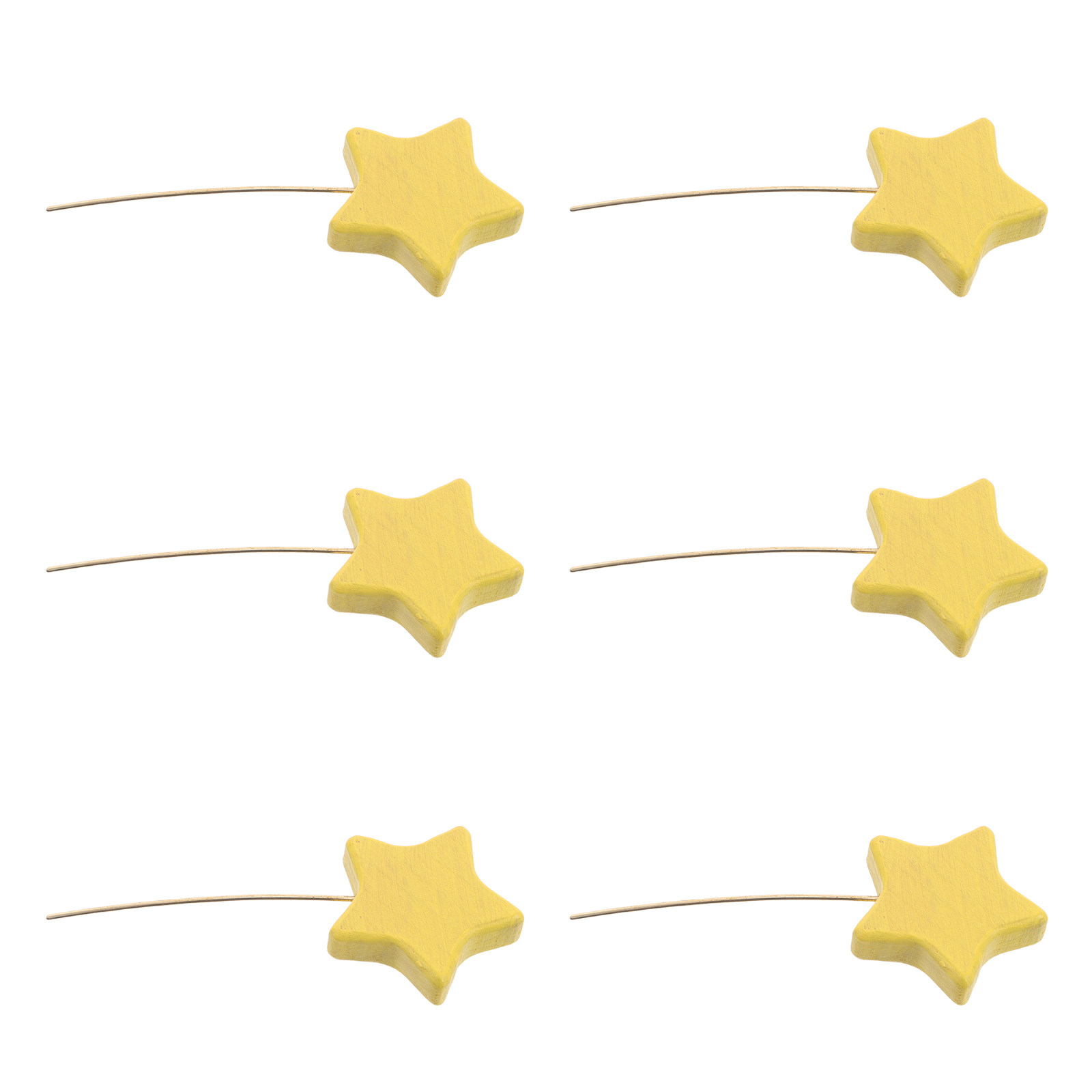 6Pcs Wooden Star Picks Mini St - Wood Filler Stick review and price